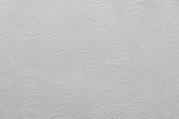 White Swirl Pattern Elegant Winter Texture Tileable Wavy Ornaments — стоковое фото