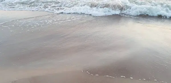 Mar Baltico Spiaggia Mare Costa Durante Tramonto Estate Sera — Foto Stock