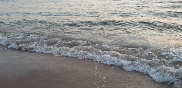 Ostseestrand Küste Küste Bei Sonnenuntergang Sommer Abends — Stockfoto