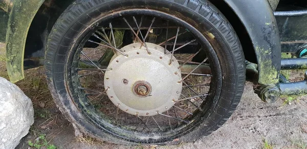 Hala kadar antika ayakta benzersiz eski motosiklet