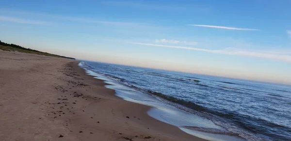 波罗的海海滩在早晨 — 图库照片