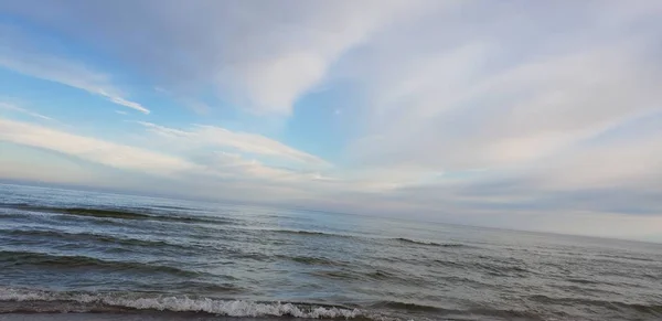 Praia Mar Báltico Manhã — Fotografia de Stock