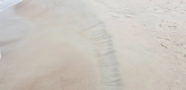 Sabbia Della Spiaggia Del Mare Baltico — Foto Stock