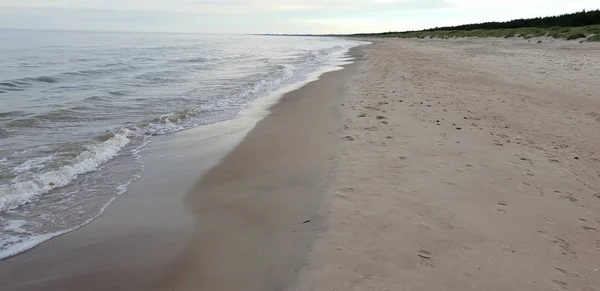 波罗的海海滩在早晨 — 图库照片