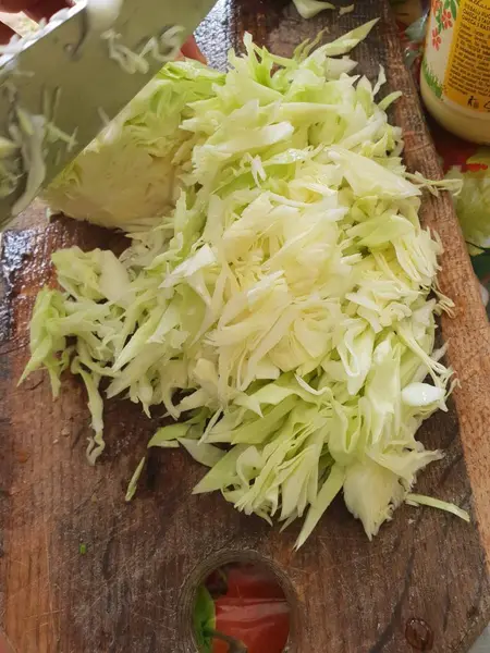 Gemüsekohl Für Salat — Stockfoto
