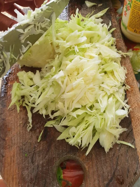 Sebze Lahana Salatası — Stok fotoğraf
