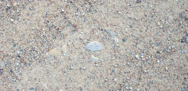 Closeup of gravel road ground — Stock Photo, Image