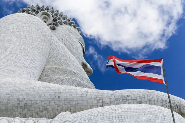 Right Side Big Buddha Phuket Thailand — Stock Photo, Image