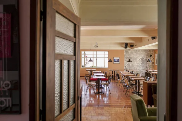 マウスの習慣 カフェバー ベジタリアン レストランのオルタナティブ スペース — ストック写真