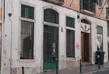 Dış popüler bar maravilha, Lisbon, Portekiz