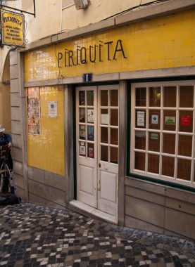 Popüler Cafe Piriquita Sintras ünlü queijadas ile dış 