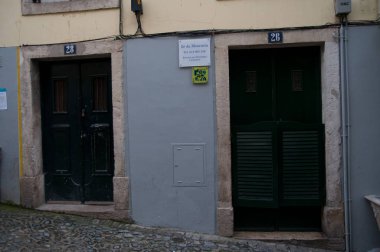 Dış popüler restoran Ze da Mouraria, Lizbon, Portekiz 