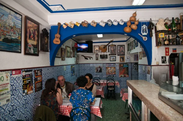 Restoran tasca iç yapmak jaime, Lisbon, Portekiz