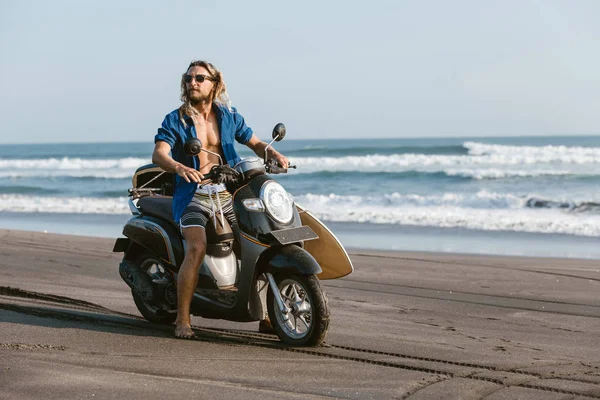 Biker — Stock Photo