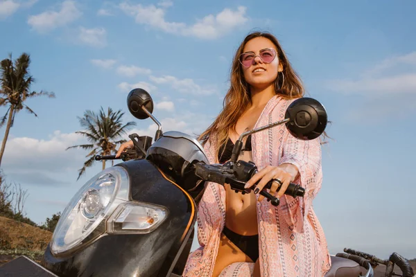 Biker — Stock Photo