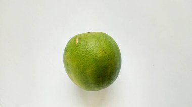 Beyaz Arka Plan Olgun Taze Anahtar Kireç