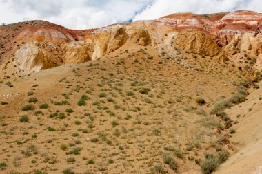 Vadi Mars altay dağlarında. Kızıl çene sistemi.
