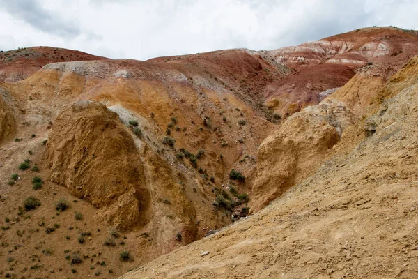 Valle Marte Las Montañas Altai Tracto Kyzyl Chin — Foto de Stock