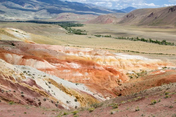 Valle Marte Las Montañas Altai Tracto Kyzyl Chin — Foto de Stock