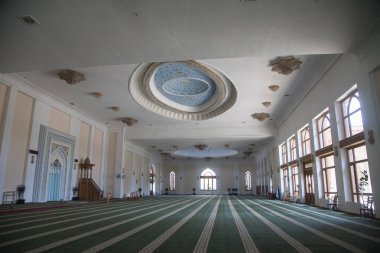 Khast İmam Camii 'nde namaz kılmak için. Tilla Şeyh. Taşkent. Özbekistan. 29 Nisan 2019. İslam. Din