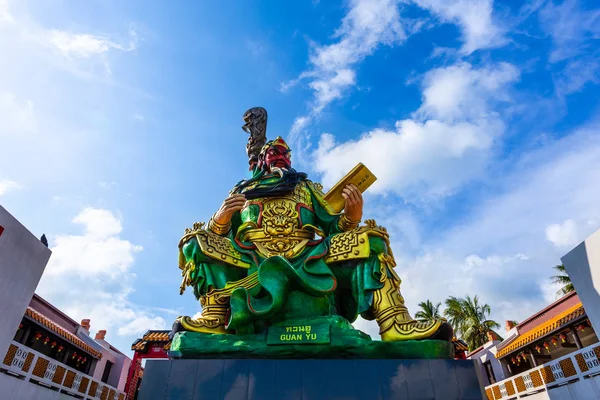 Guan Chinese God Honesty Landmark Koh Samui Surat Thani Tailandia — Foto de Stock