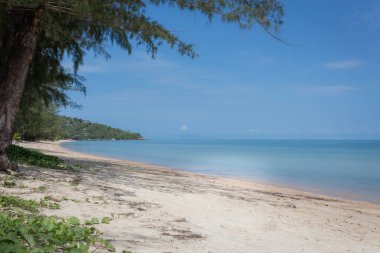 Sabah Bangpor sahilinde Samui Adası, Tayland