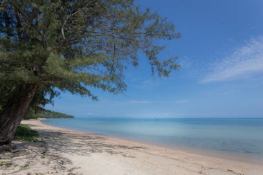 Sabah Bangpor sahilinde Samui Adası, Tayland