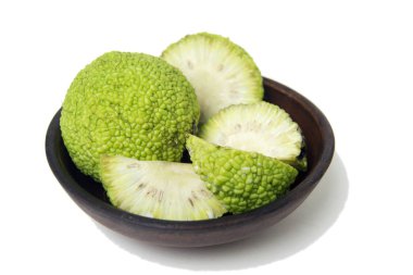 Birkaç meyve Maclura pomifera veya osage turuncu