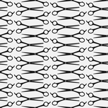 Berber makası seamless modeli