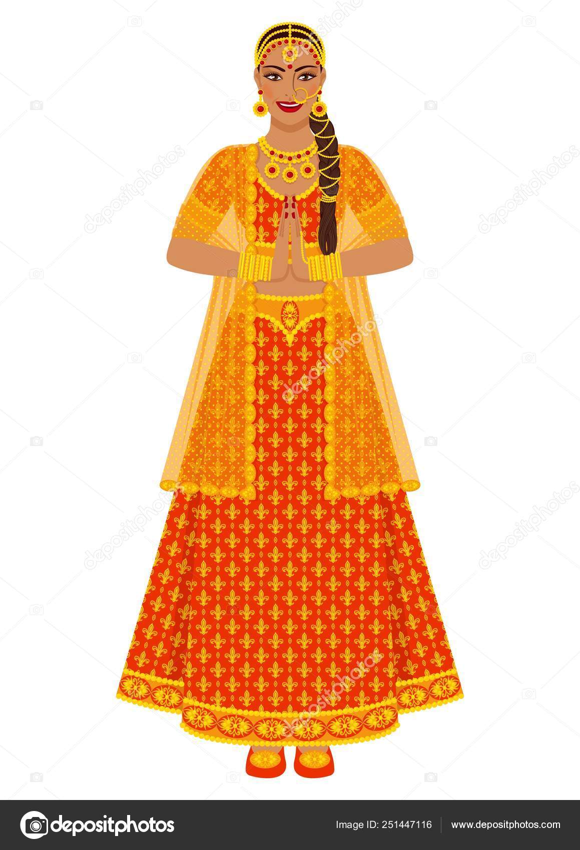 India Man Dress Traditional Hindu Clothes With Skirt Icon Cartoon In Black  And White Vector Illustration Graphic Design Royalty Free SVG, Cliparts,  Vectors, and Stock Illustration. Image 127206893.