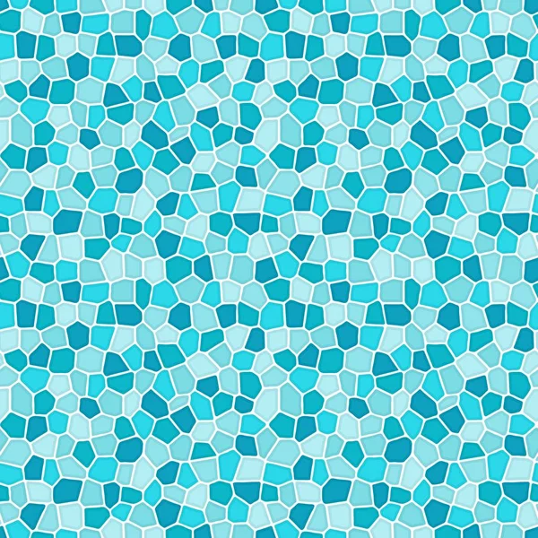 Mavi soyut mozaik dikişsiz desen