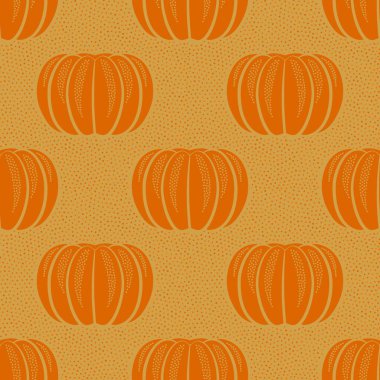 Soyulmuş turuncu mandalinalar, dikişsiz desen.