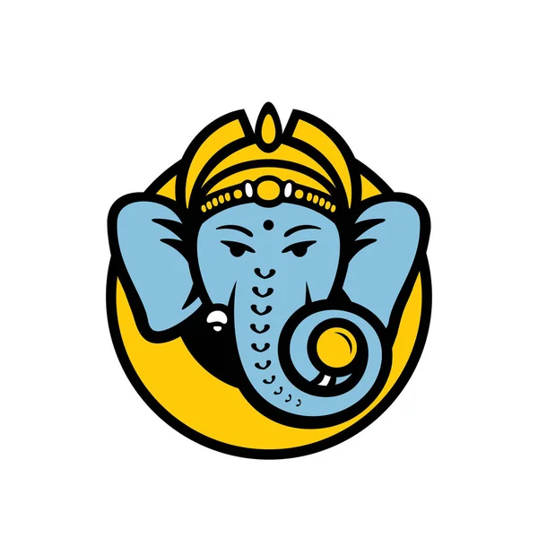 Deus hindu ganesha — Vetor de Stock