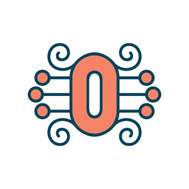 Sayı 0 vektör işareti