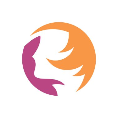 Güzellik Salonu soyut işareti