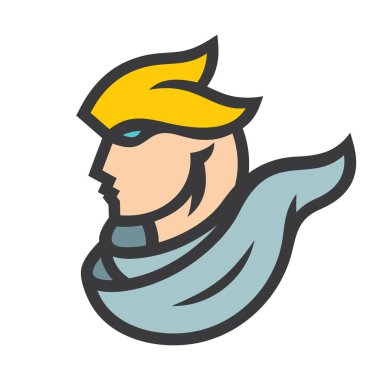 Adam baş soyut işareti