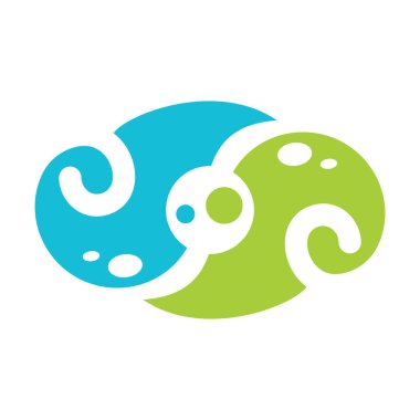 Sabun soyut işareti.