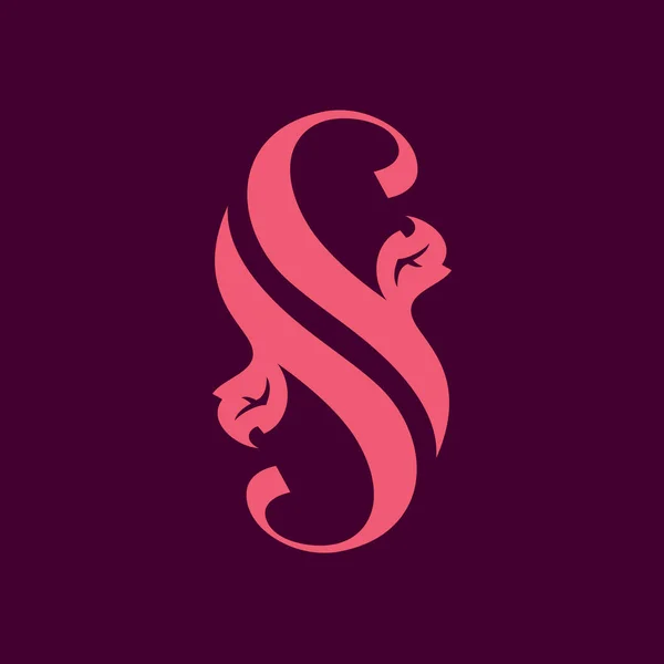 Знак буквы S — стоковый вектор
