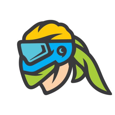 Paintball maskesi işareti