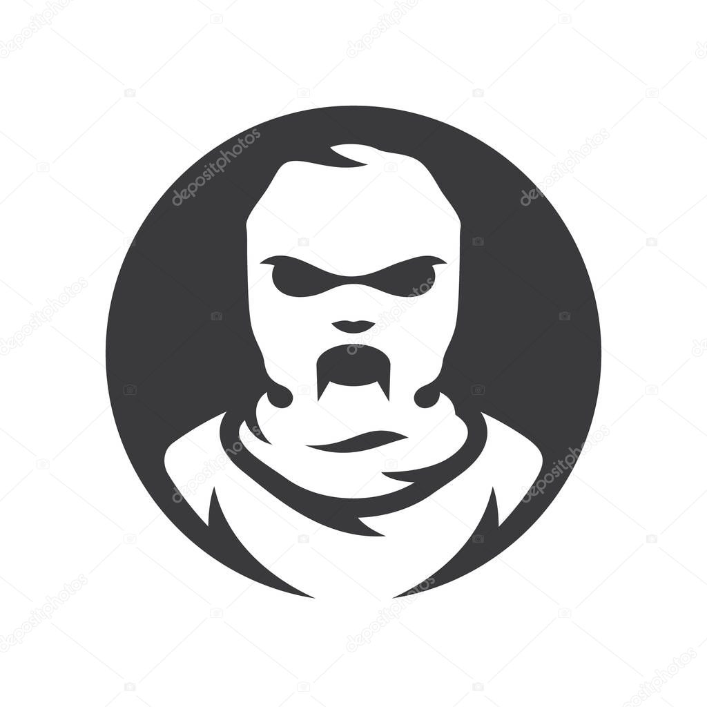Halloween outfit Isolated on a white background