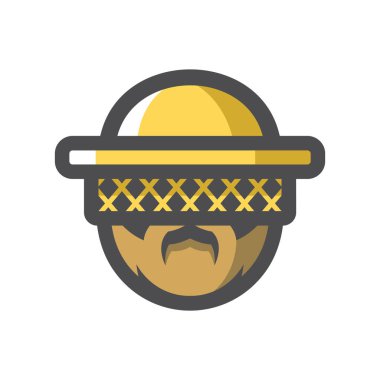 Arıcı. Hiver. Apiarist adamlar. Vektör Çizgi Filmi illüstrasyonu