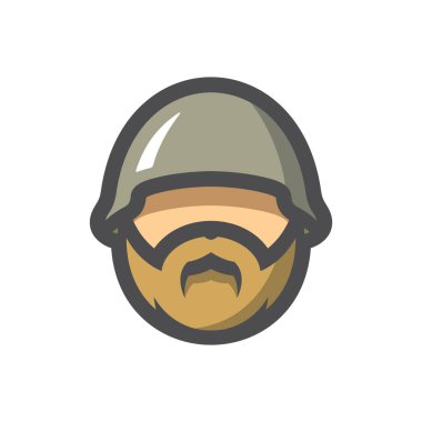 Motosikletli adam miğferli Vektör Çizgi Film çizimi