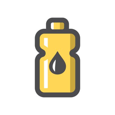 Sıvı karikatür resimli Yağ Şişe Plastik kabı