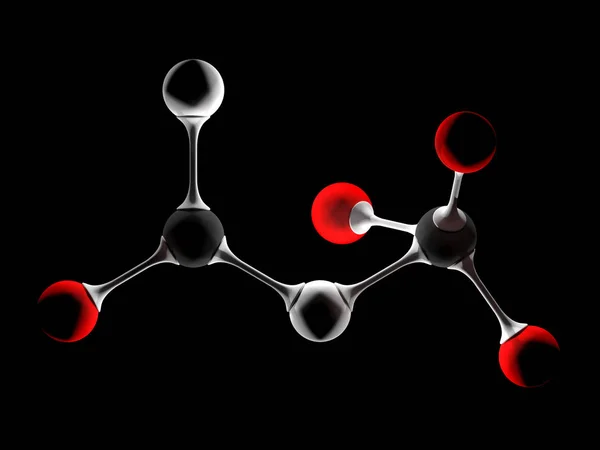 Fórmula Molecular Del Formiato Metilo —  Fotos de Stock