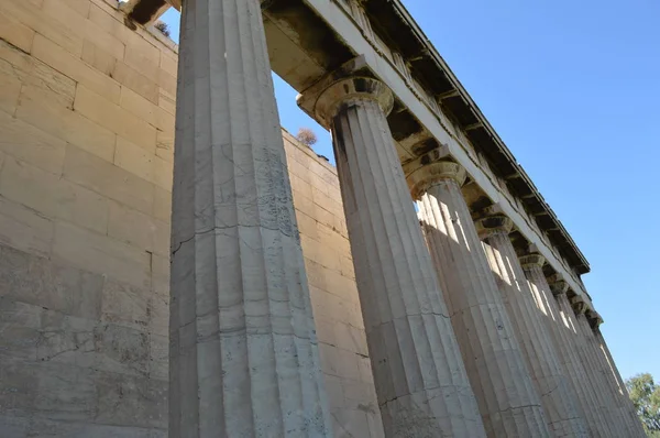 Partenón Acrópolis Thens Septiembre 2013 Museos Exteriores Interiores Exposiciones Antes — Foto de Stock