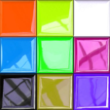 Renkli Tasarım Paleti Fotogerçekçi Farklı Varyasyonlar Oluşturma