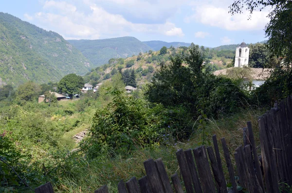 Деревня Музей Ковачевица Западной Родопе Болгария — стоковое фото