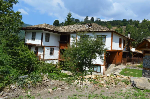 Kovatchevitca Village Museum Montaña Rodope Occidental Bulgaria — Foto de Stock