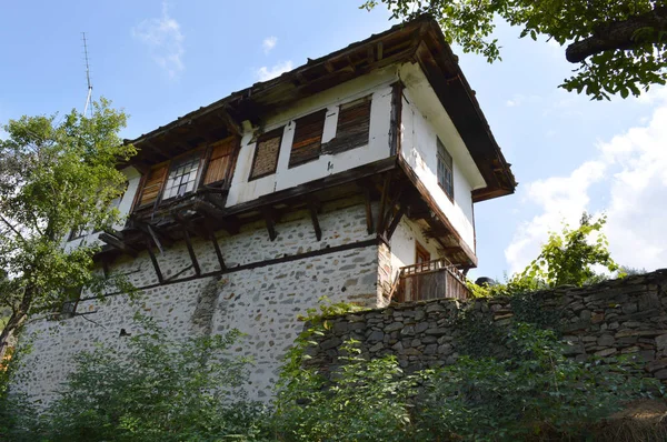 Kovatchevitca Village Musée Dans Montagne Des Rhodopes Occidentales Bulgarie — Photo
