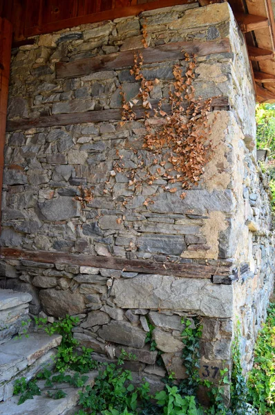 Kovatchevitca Village Museum Montaña Rodope Occidental Bulgaria — Foto de Stock